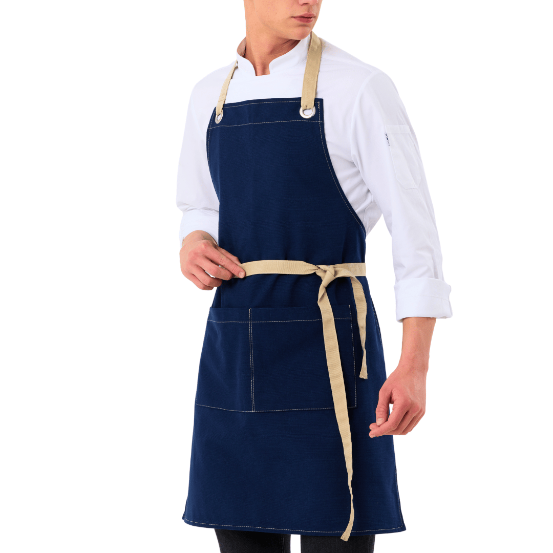 Naples Apron - Navy Blue