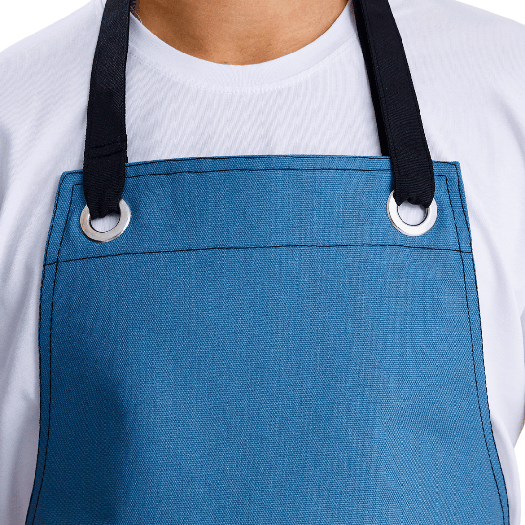 Naples Apron - Steel Blue