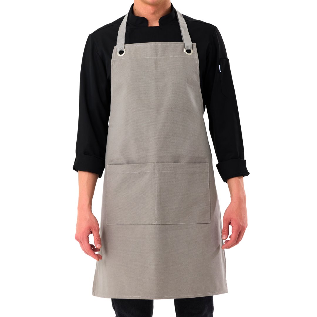 Naples Apron - Stone Grey