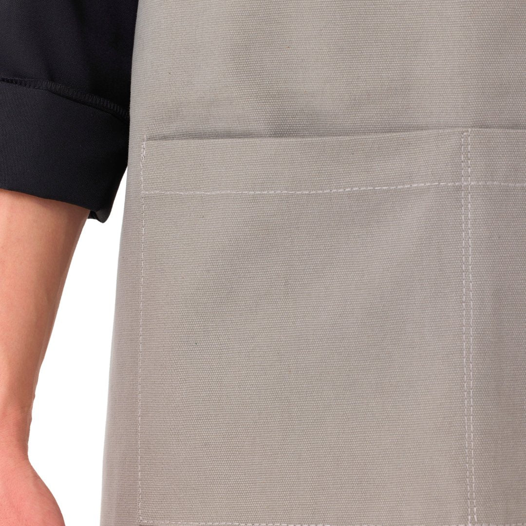 Naples Apron - Stone Grey