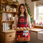 Winter Holiday Apron - Warm Wishes