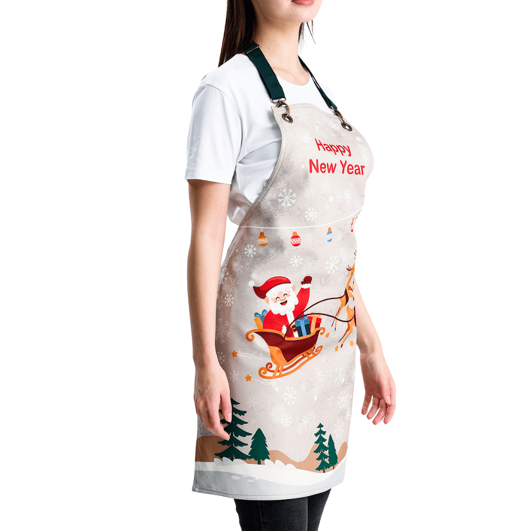 Winter Holiday Apron - Winter Journey