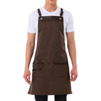 New York Apron - Coffee Brown