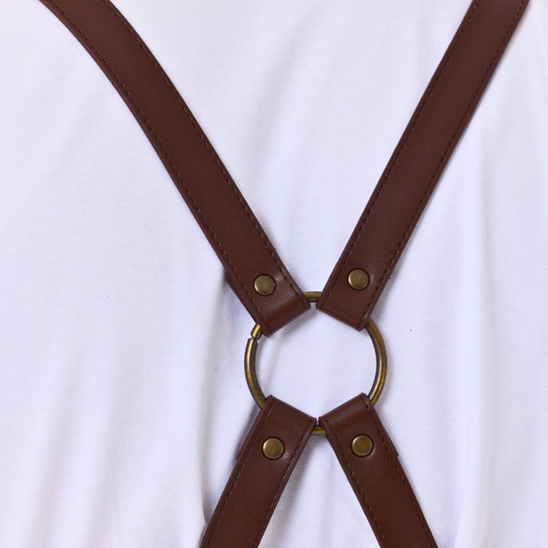 New York Apron - Coffee Brown