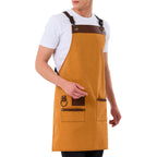 New York Apron - Marigold Orange