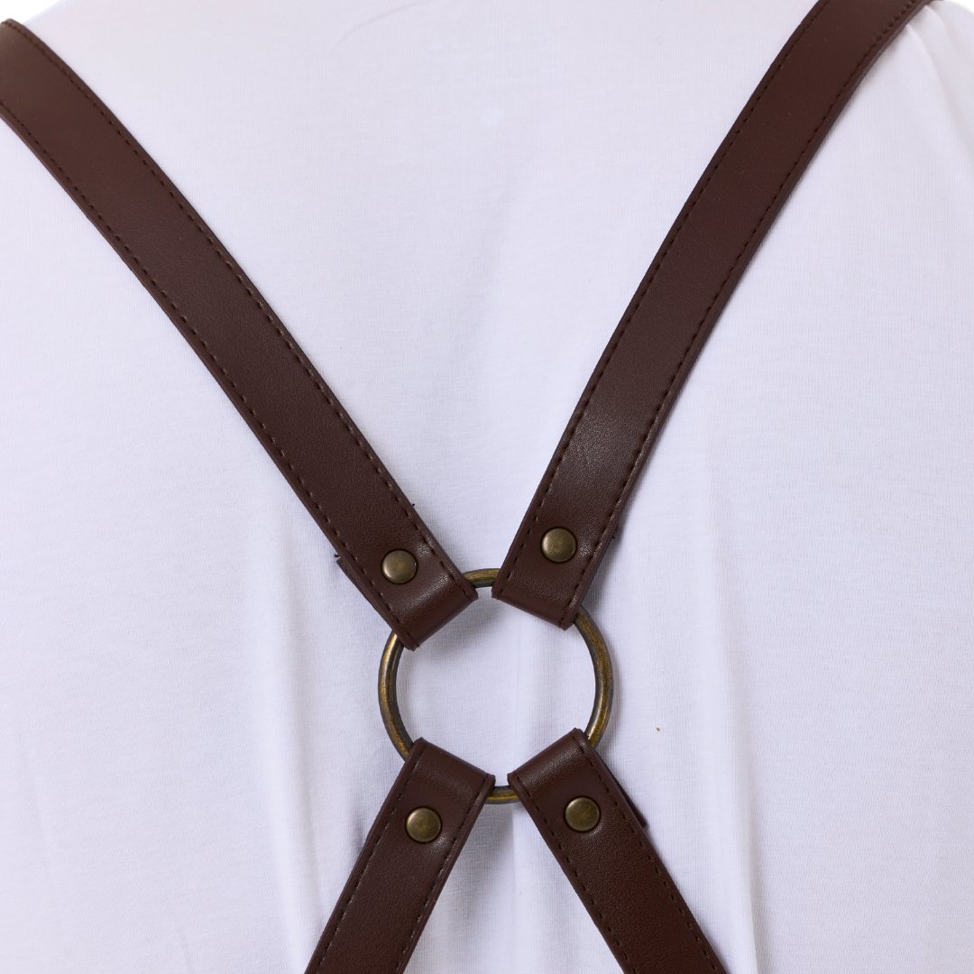 New York Apron - Marigold Orange