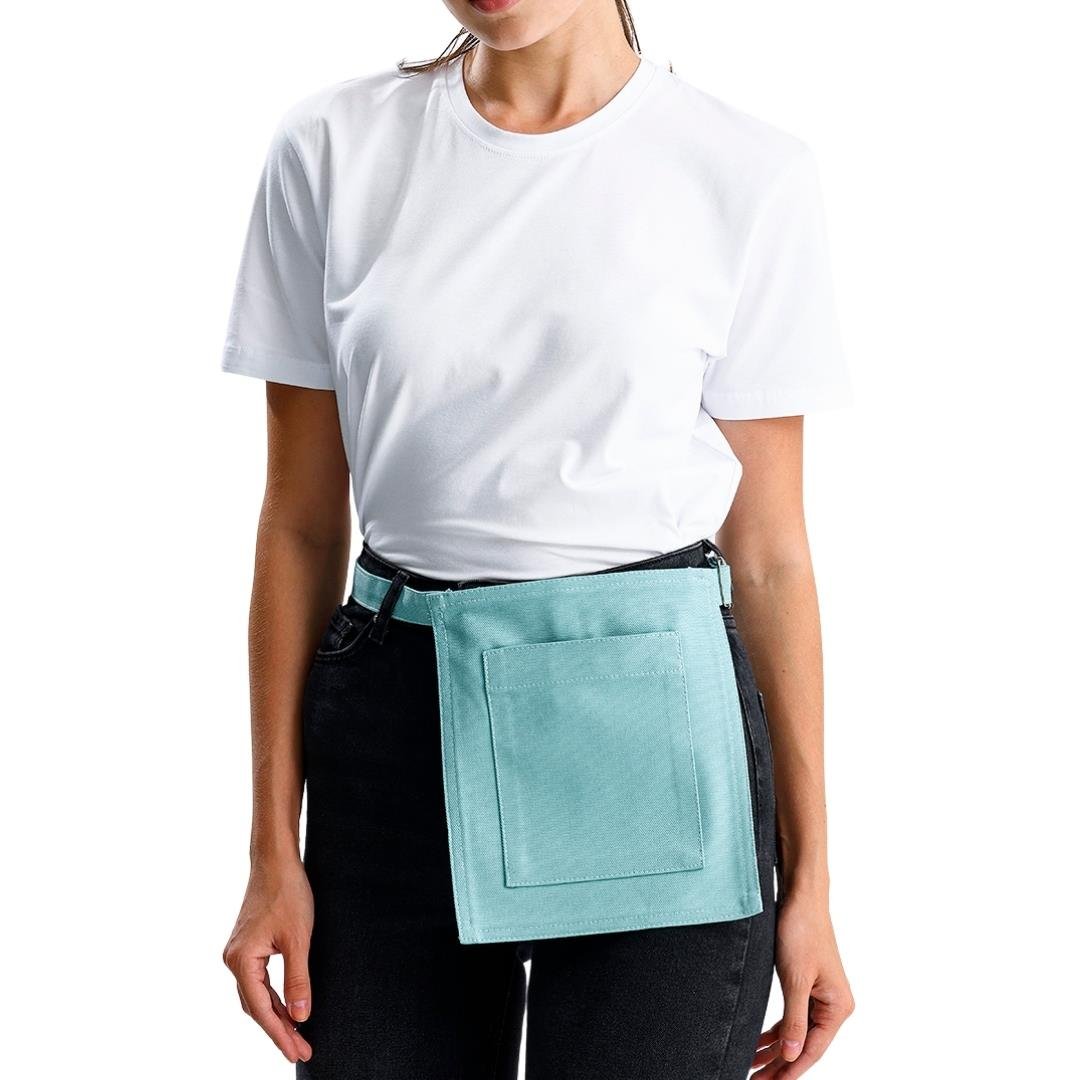 Riga Waist Apron - Aqua Blue