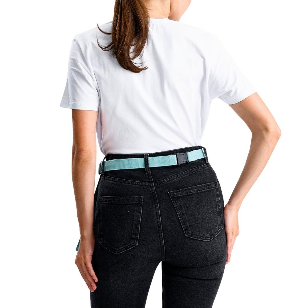 Riga Waist Apron - Aqua Blue