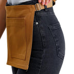 Riga Waist Apron - Caramel Brown