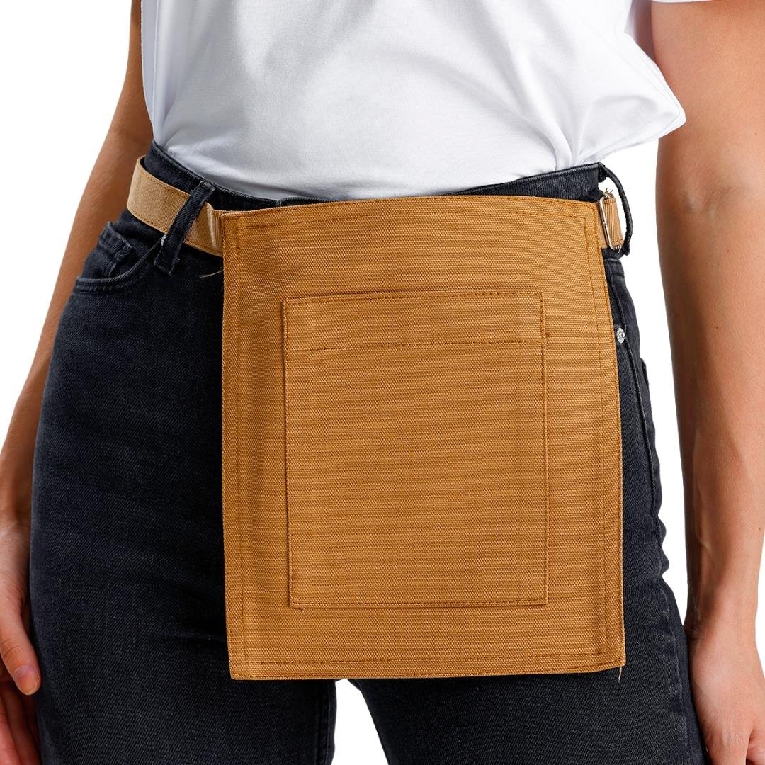 Riga Waist Apron - Caramel Brown