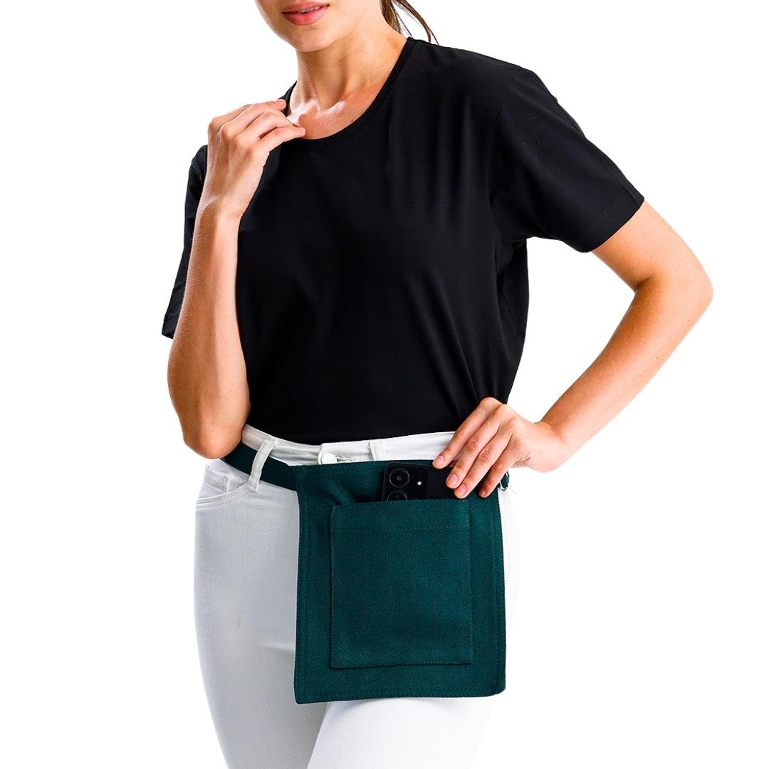 Riga Waist Apron - Forest Green