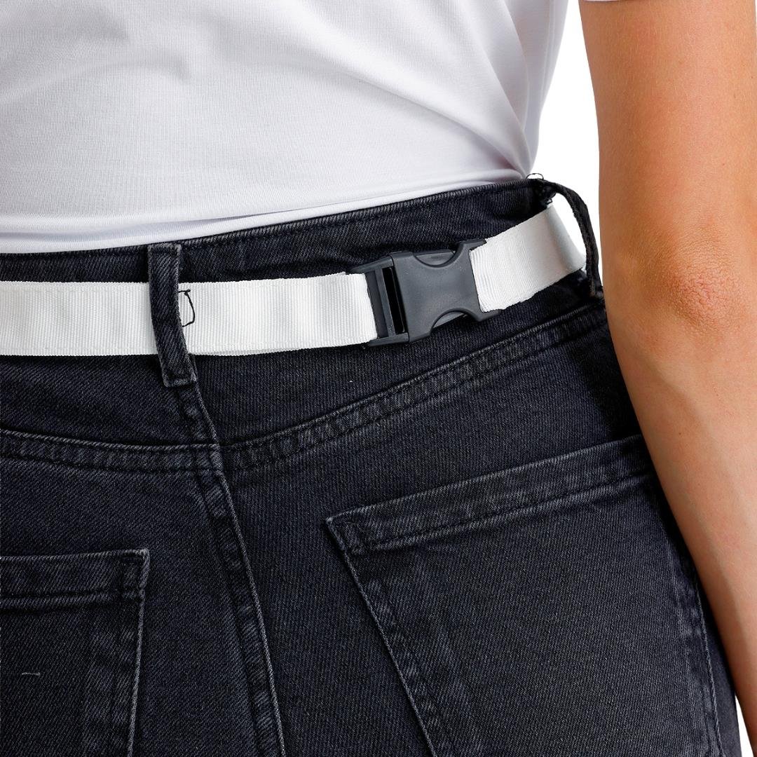 Riga Waist Apron - White