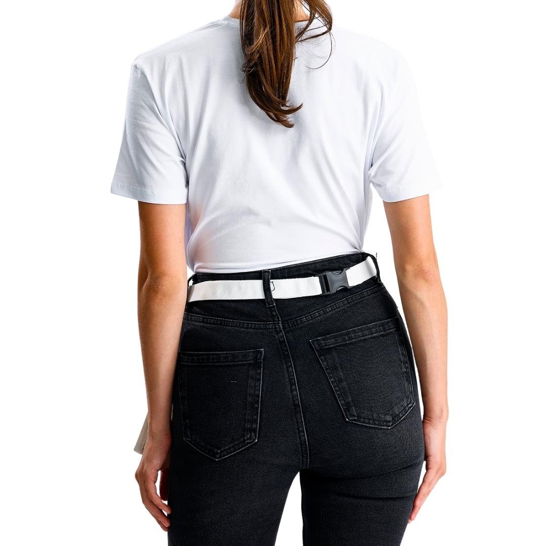 Riga Waist Apron - White