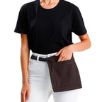Riga Waist Apron - Dark Brown