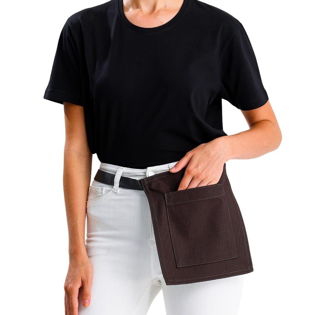 Riga Waist Apron - Dark Brown