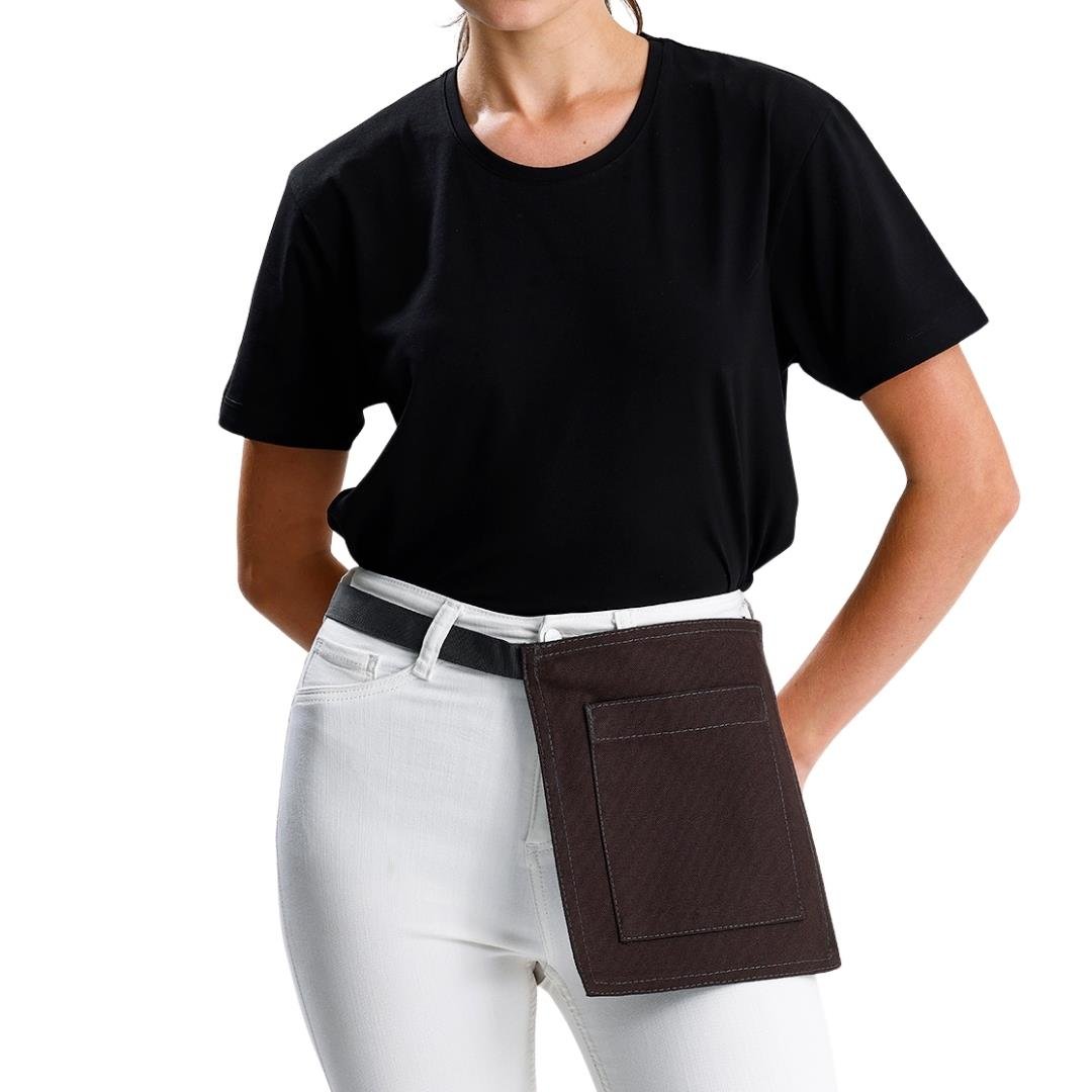 Riga Waist Apron - Dark Brown