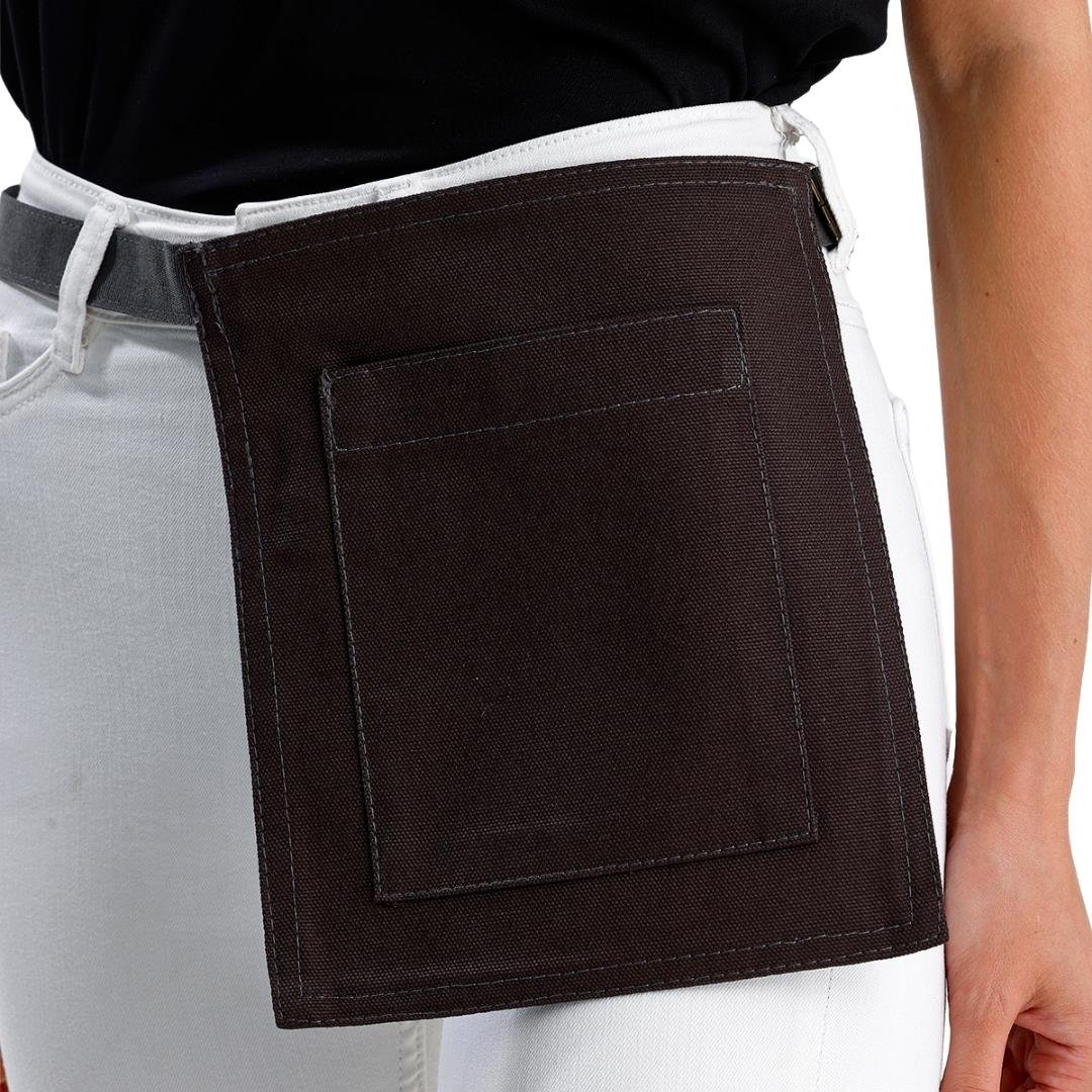 Riga Waist Apron - Dark Brown