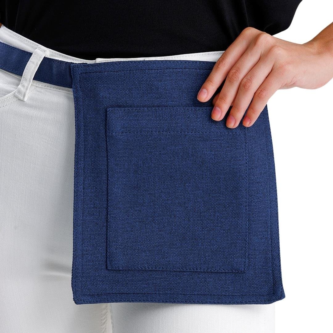 Riga Waist Apron - Deep Blue