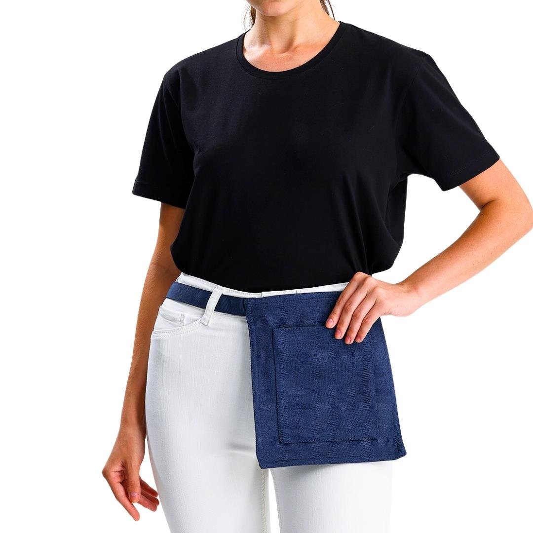 Riga Waist Apron - Deep Blue
