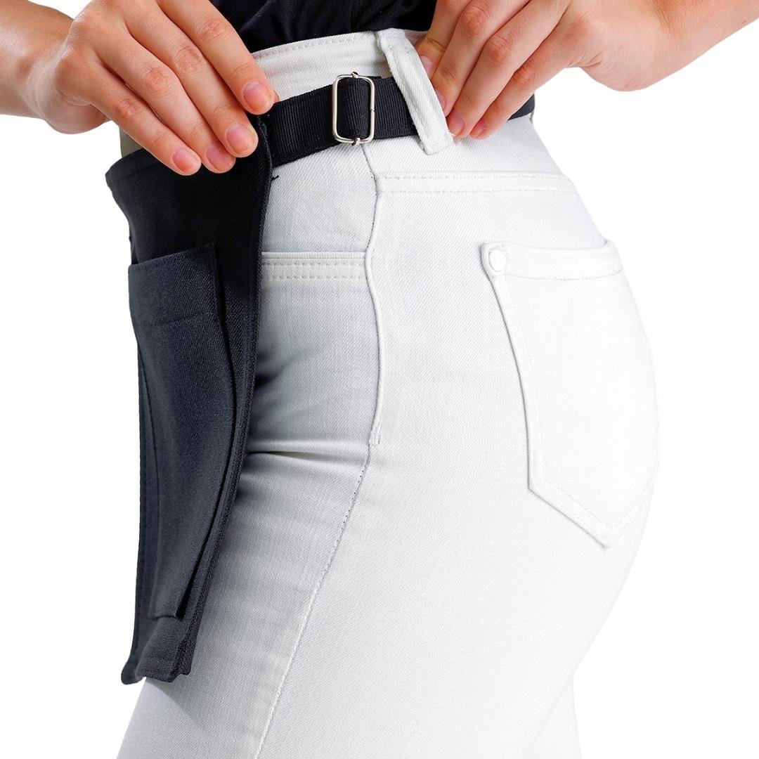 Riga Waist Apron - Black