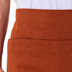 Stockholm Bistro Apron - Burnt Orange
