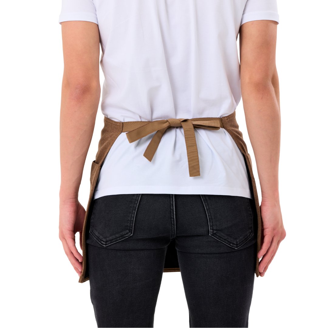 Stockholm Bistro Apron - Cappuccino Brown