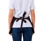 Stockholm Bistro Apron - Coffee Brown