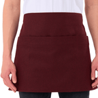Stockholm Bistro Apron - Deep Merlot