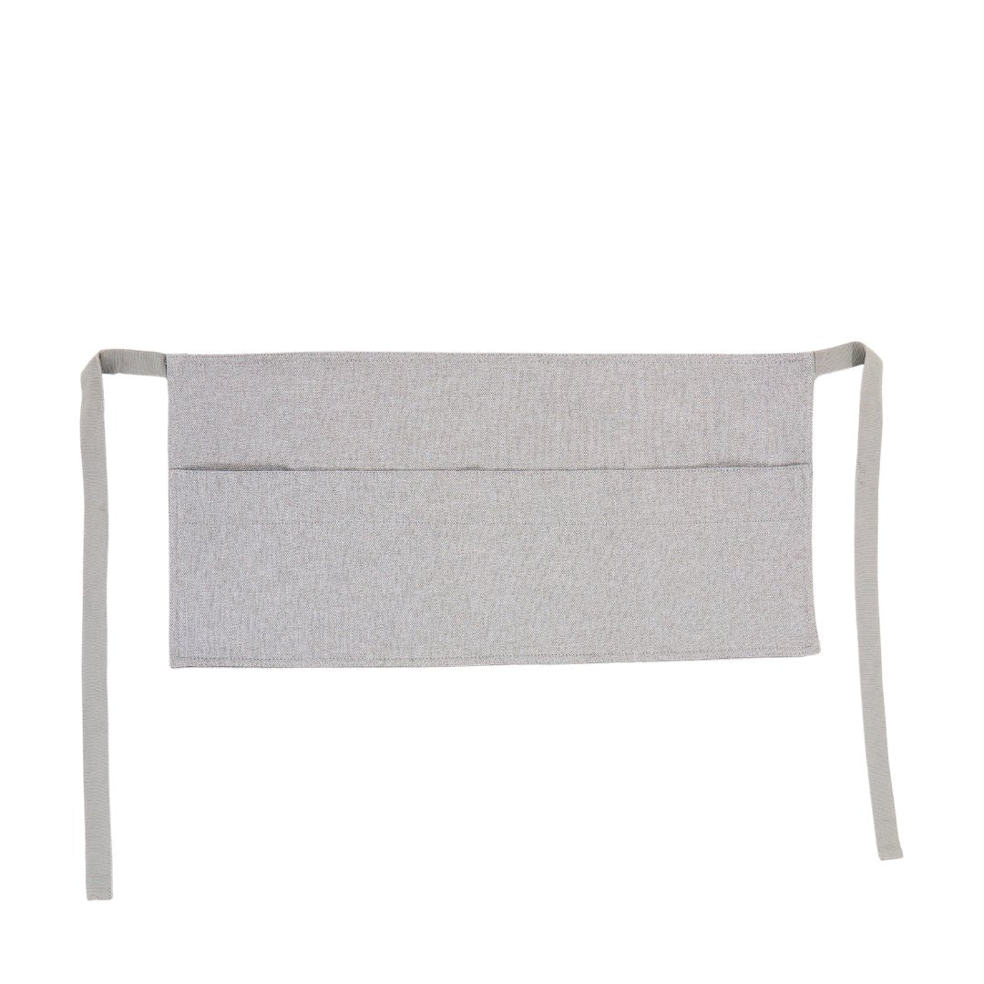 Stockholm Bistro Apron - Silver Grey