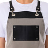 Personalised Premium Apron with Vegan Leather Accents