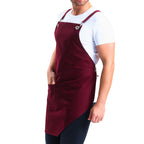 Sydney Apron - Burgundy Red