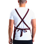 Sydney Apron - Burgundy Red