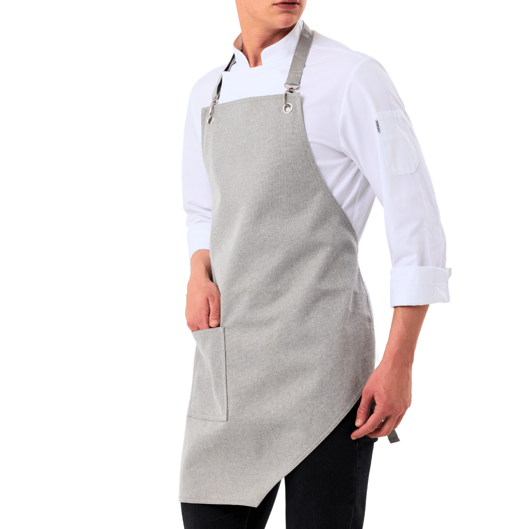 Sydney Apron - Silver Grey